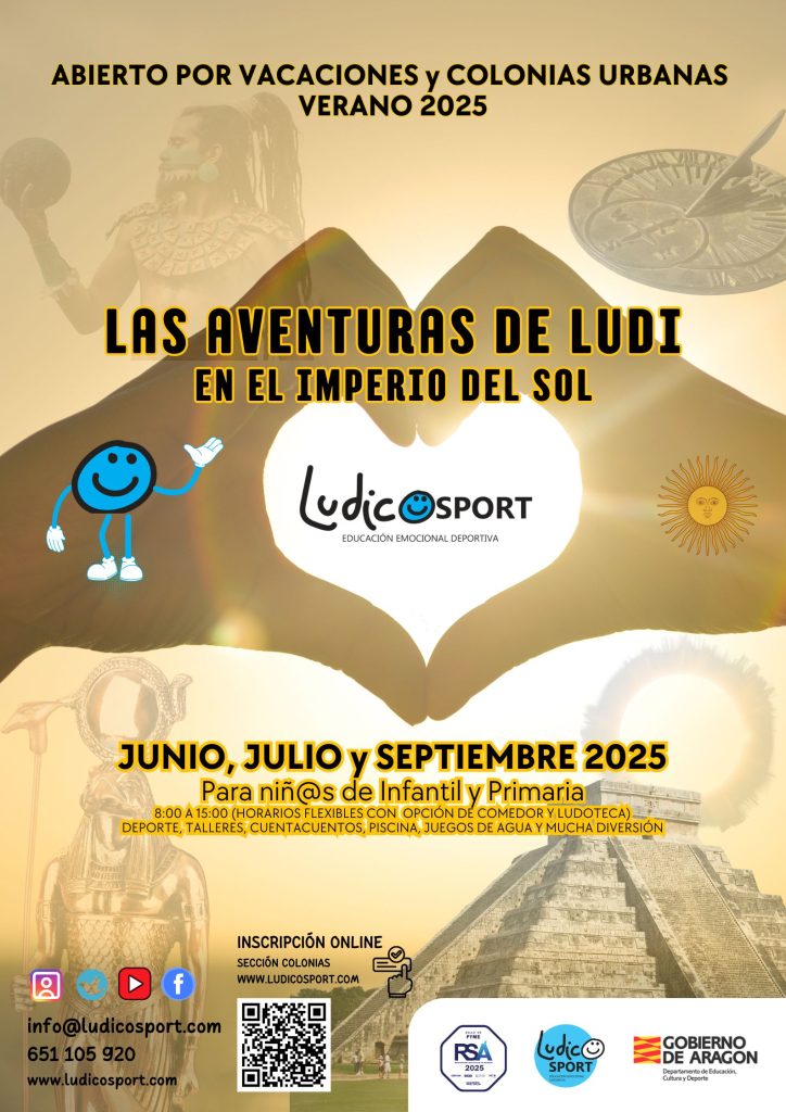 POSTER ABIERTO POR VACIONES VERANO 2025
