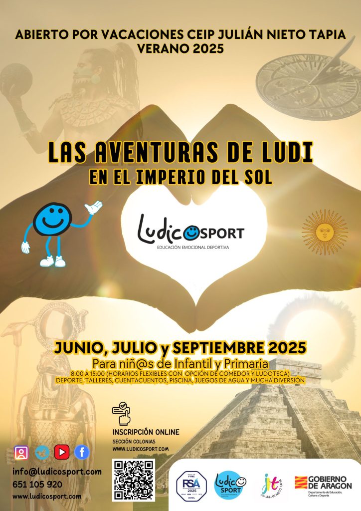 CEIP Julián Nieto Tapia Abierto por Vacaciones Verano 2025