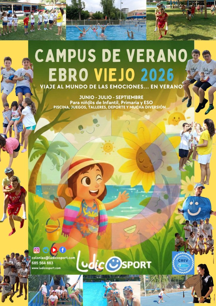 Centro Recreativo EBRO VIEJO Campus Deportivo Verano 2026